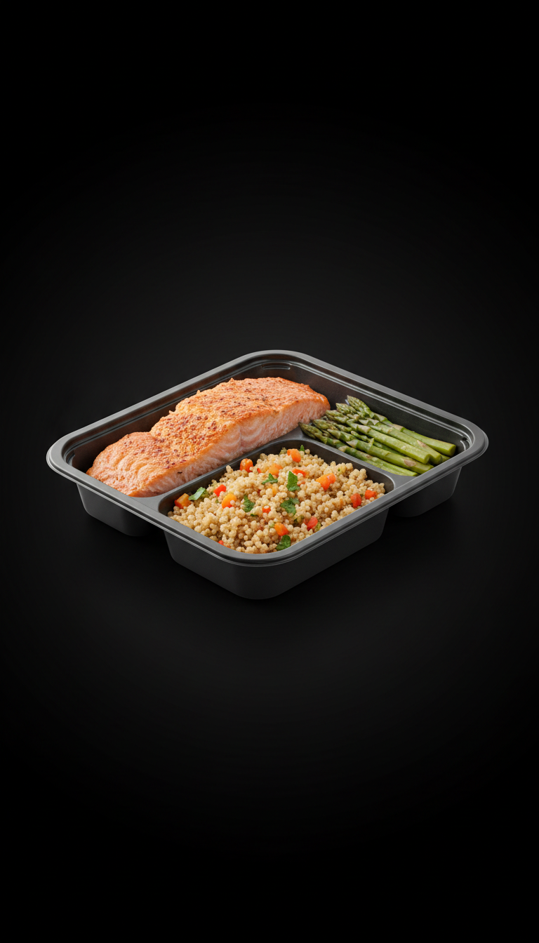 Salmon & Quinoa Performance Tray