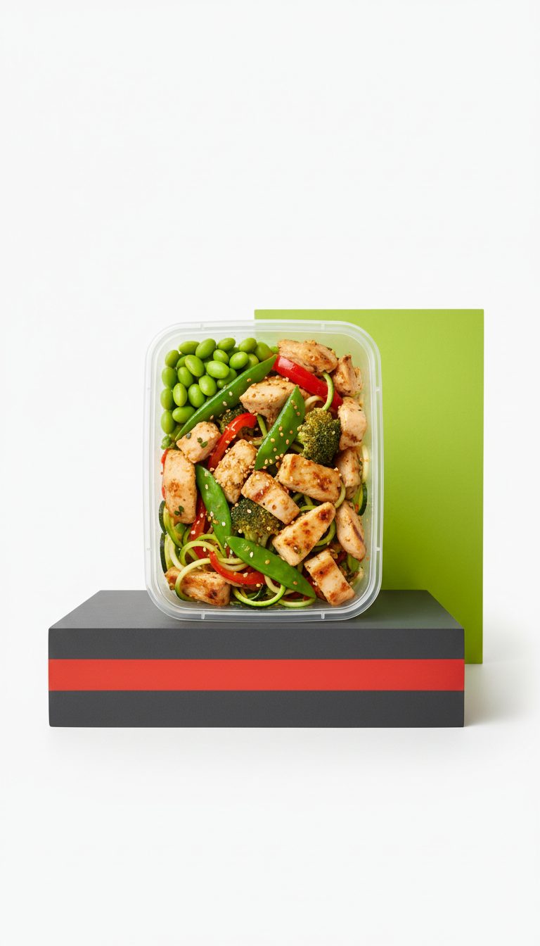 High-Protein Chicken Stir-Fry Meal